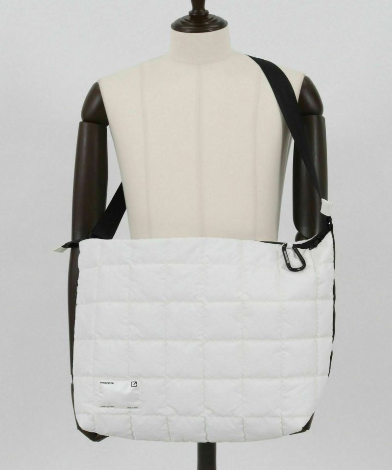 ADAM PATEK(アダムパテック)】square quilt BIG shoulder bag