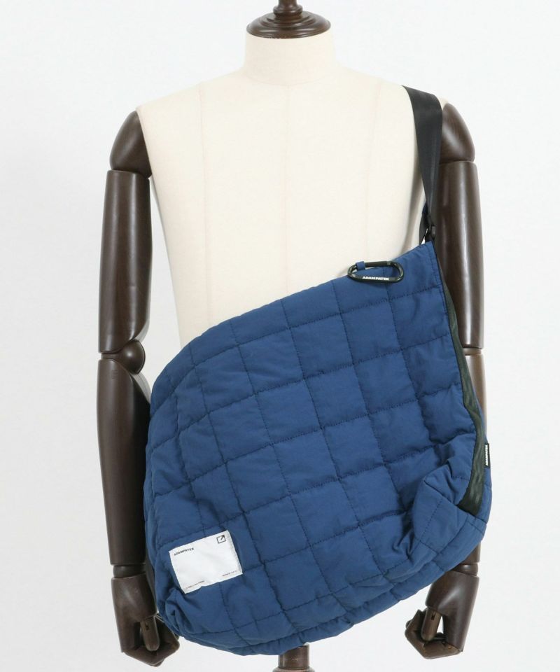 ADAM PATEK(アダムパテック)】square quilt BIG shoulder bag