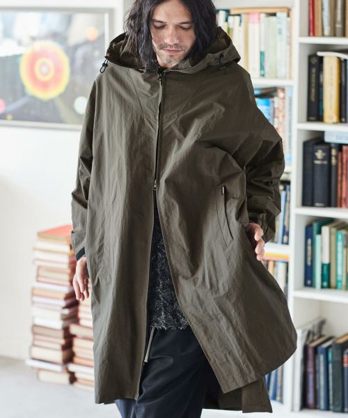 ADAM PATEK(アダムパテック)】looose hooded coat コート(AP2223015 