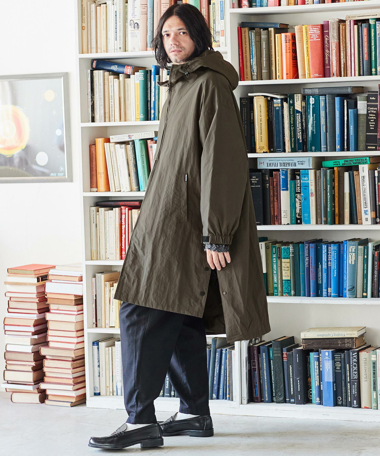 ADAM PATEK(アダムパテック)】looose hooded coat コート(AP2223015 