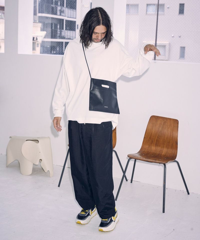 ADAM PATEK(アダムパテック)】2way flat shoulder bag ショルダー