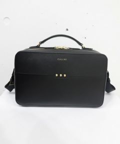 CULLNI(クルニ)】Leather Rectangle Shoulder Bag ショルダーバッグ(BG