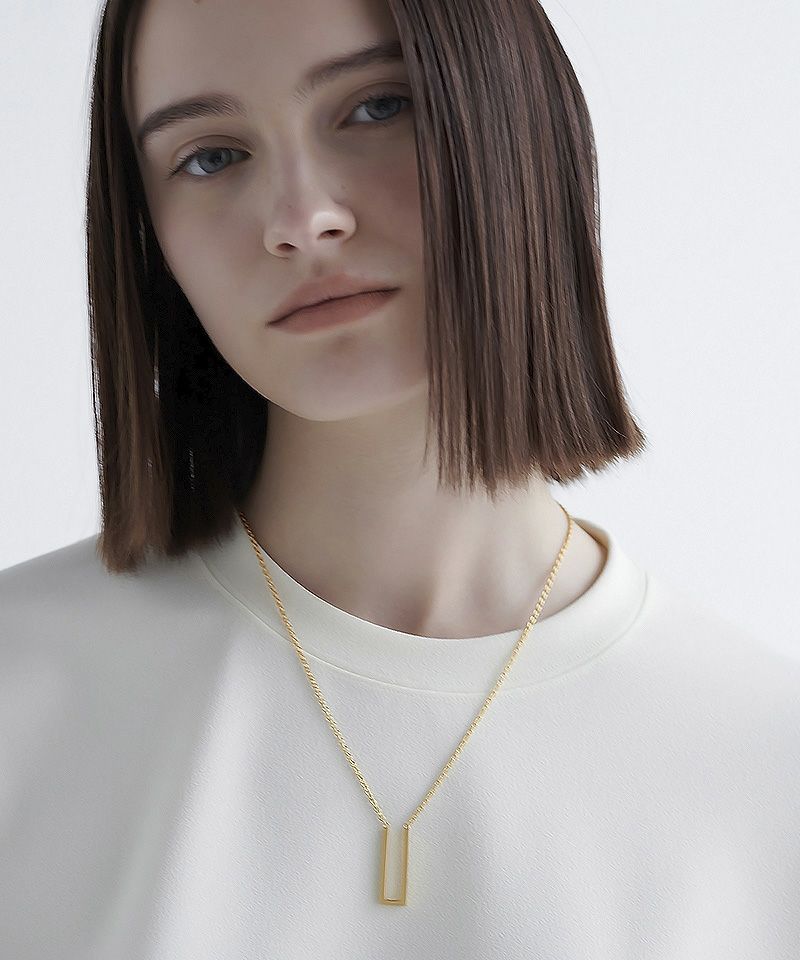 【CULLNI(クルニ)】Geometric top necklace ネックレス(JW-012) | CAMBIO カンビオ