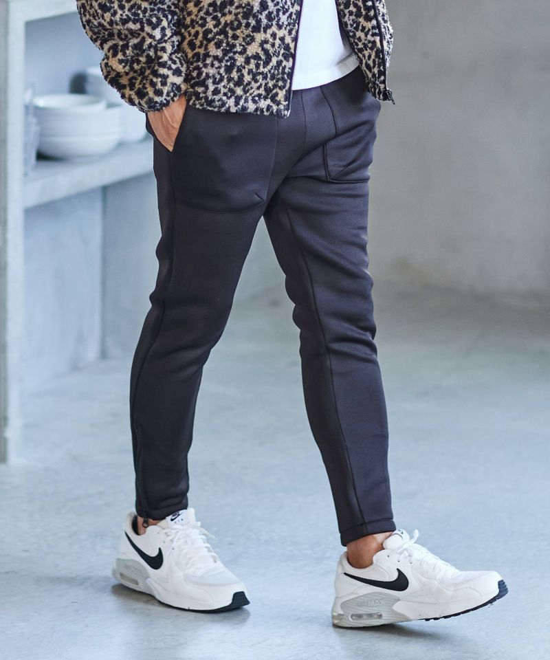 CAMBIO(カンビオ)】Bonding Jersey Skinny Silhouette Pants スキニーパンツ(A22-728cmb) CAMBIO カンビオ A758 CAMBIO カンビオ 新品HEVY鹿の子スキニーイージーパンツM