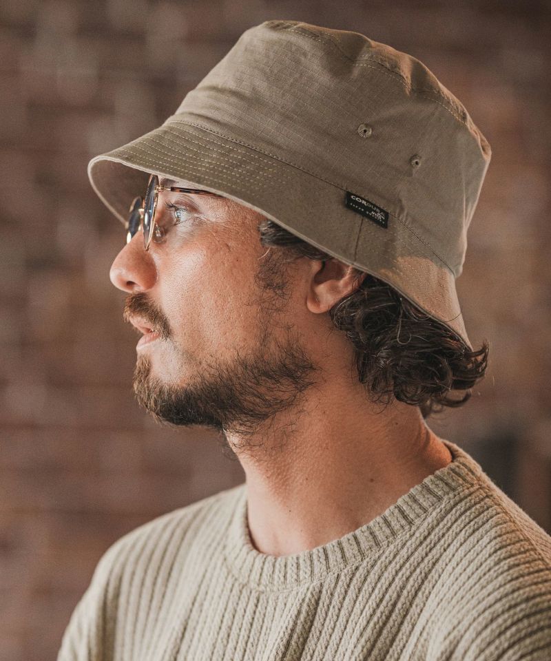 CAMBIO(カンビオ)】Cordura Ripstop Bucket Hat ハット(OP-222-BO018