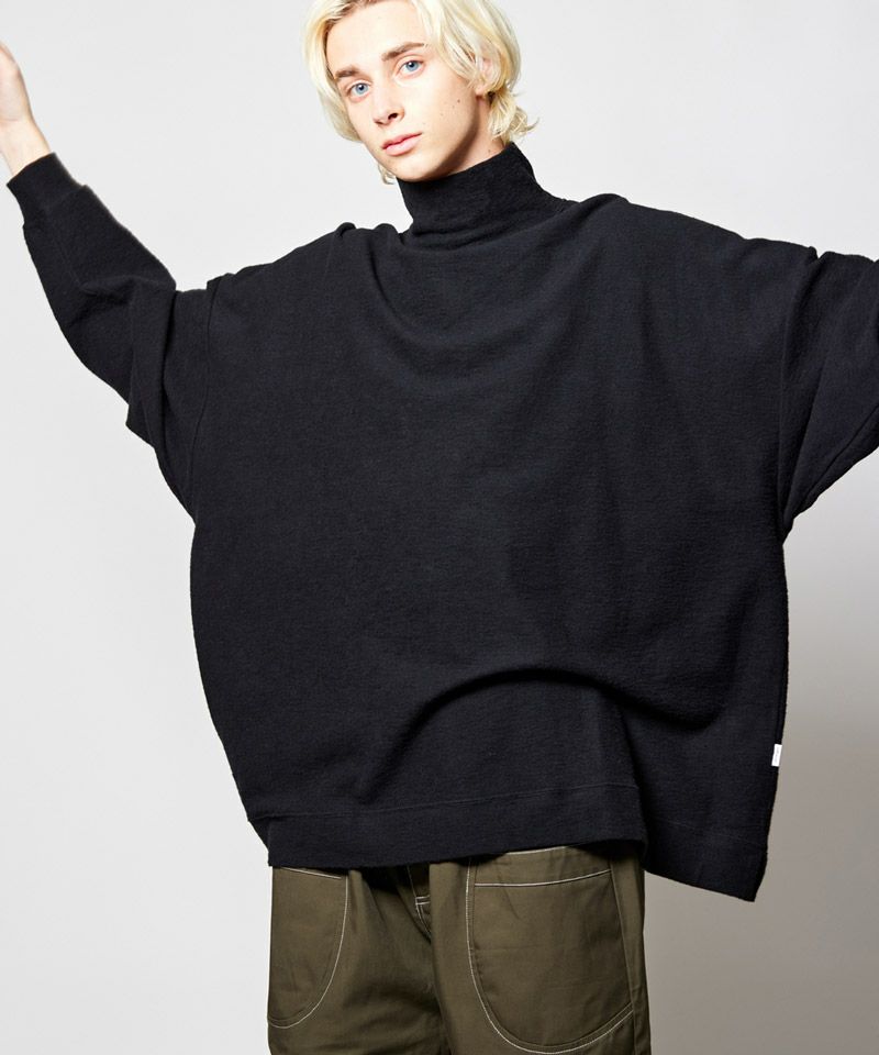 rehacer(レアセル)】Ruffi Big Turtle Neck CS カットソー(01220400027