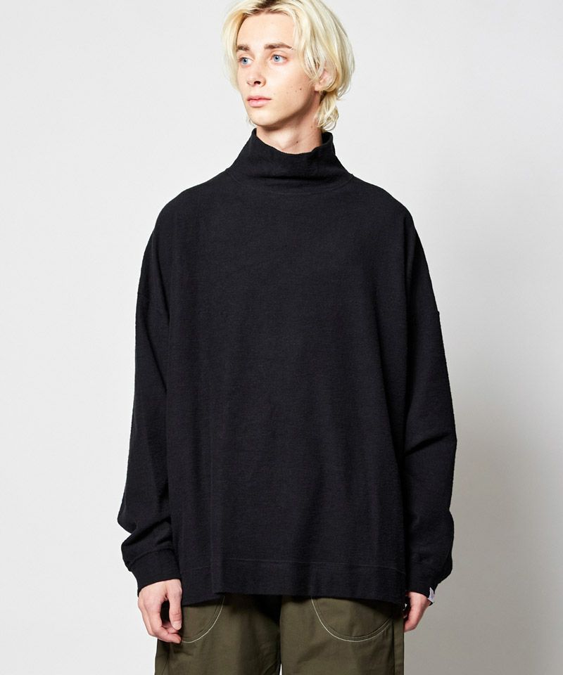 rehacer(レアセル)】Ruffi Big Turtle Neck CS カットソー(01220400027