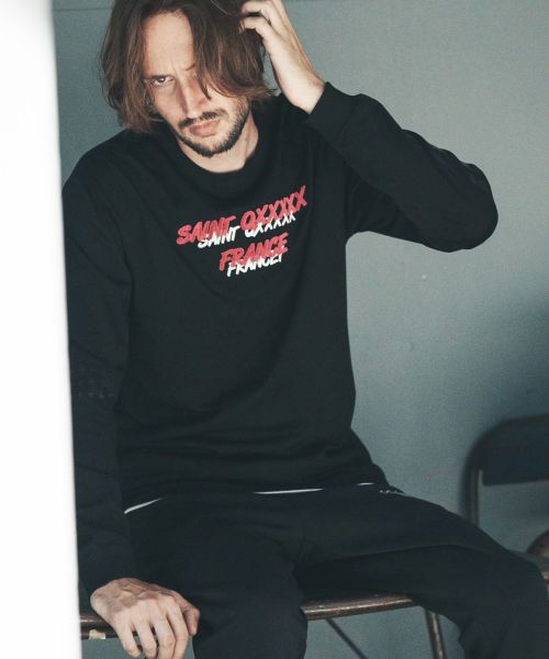 60%OFF【QWERTY(クワーティー)】Saint QXXXXX LS TEE Tシャツ(BB30005)