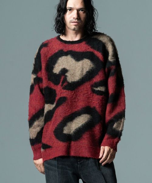 30%OFF【glamb(グラム)】Heavy Damaged Knit ヘヴィダメージニット 