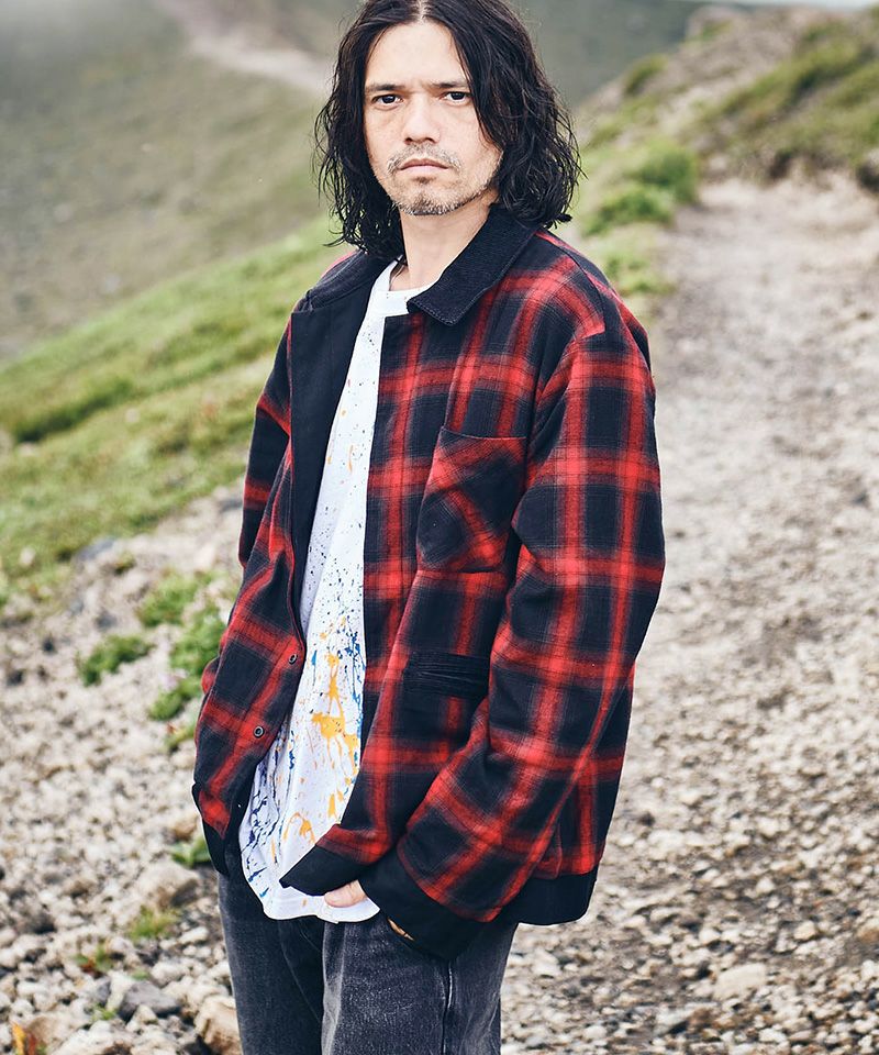 60%OFF【glamb(グラム)】Reversible Waxed JKT リバーシブルワックス 