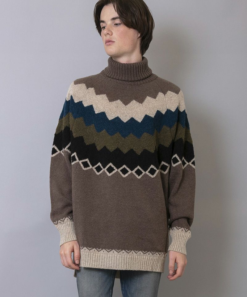 vintage turtle knit タートルネック ニット　50s 60s