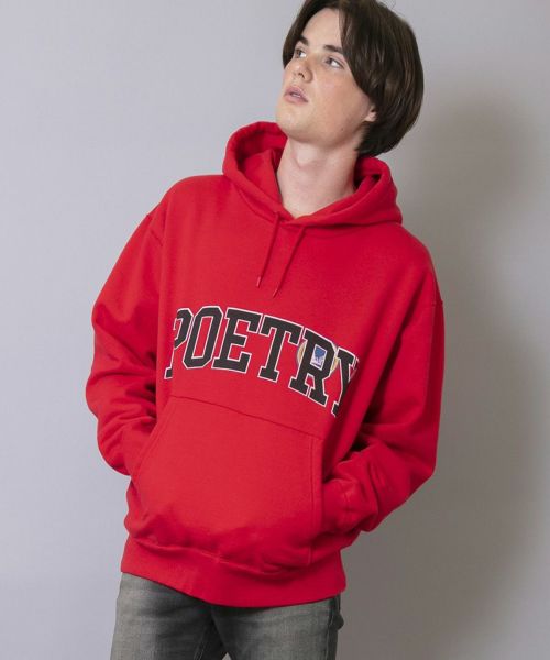 50%off【FACTOTUM(ファクトタム)】Minimal Message Logo Print Hooded