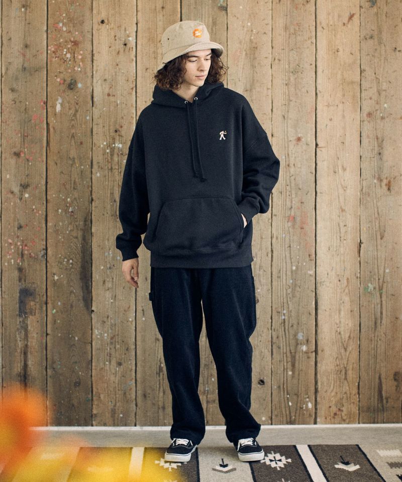 30%OFF【un-filled(アンフィルド)】Elvis one point stitched Hoodie