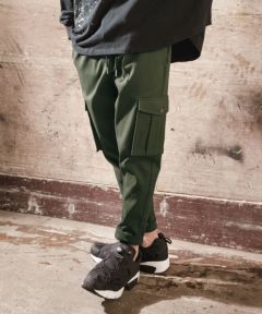 CAMBIO(カンビオ)】Super Stretch Twill Ankle Length Cargo Pants