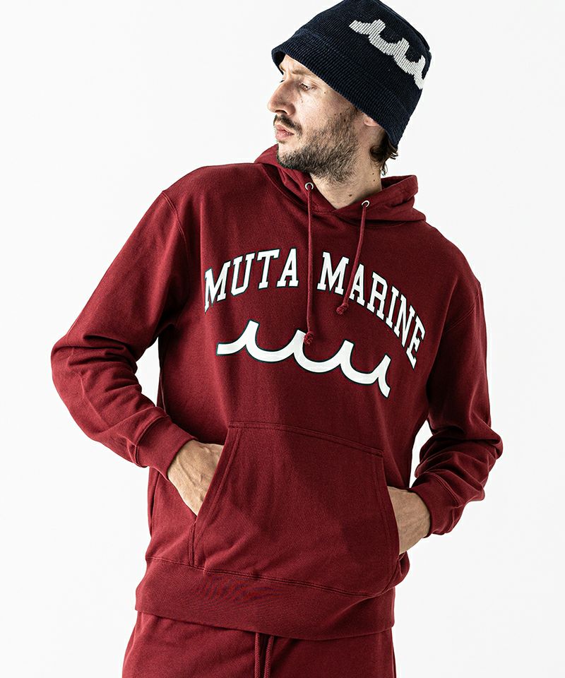 ACANTHUS(アカンサス)】muta College Logo Hooded Sweatshirt パーカー 