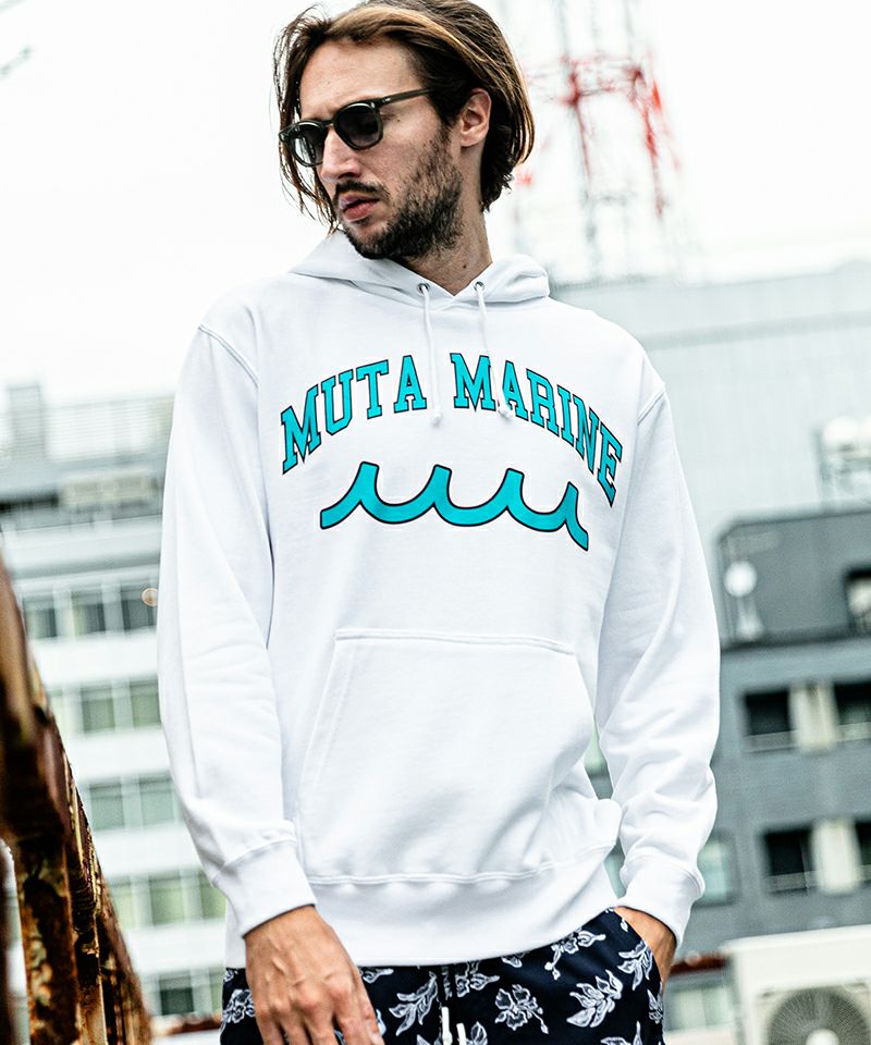 ACANTHUS(アカンサス)】muta College Logo Hooded Sweatshirt パーカー 