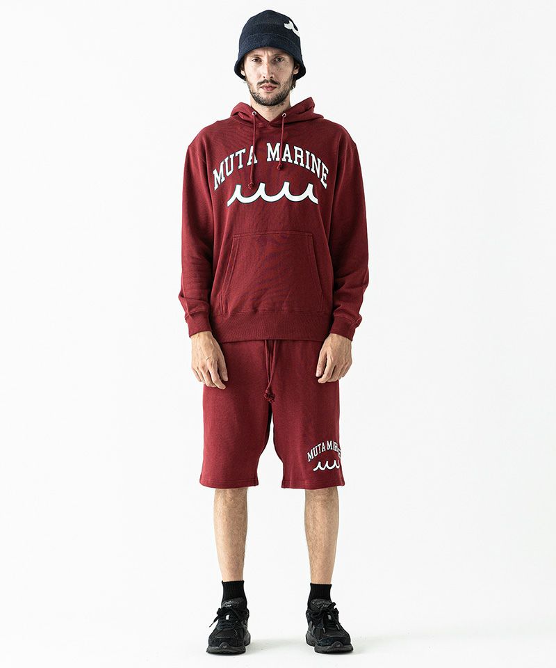 ACANTHUS(アカンサス)】muta College Logo Hooded Sweatshirt パーカー