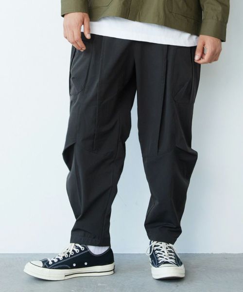 rehacer(レアセル)】 Big Drape Cargo Pants カーゴパンツ(01220500040