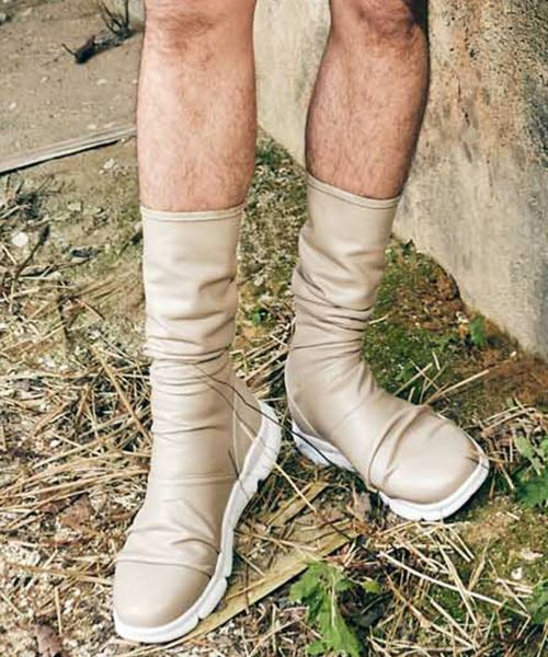 glamb(グラム)】Drape Long Boots ドレープロングブーツ(GB0123-AC01