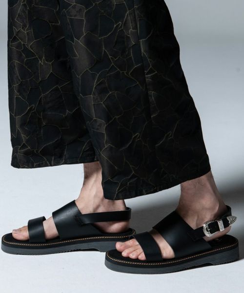20%OFF【glamb(グラム)】Shark Sole Leather Sandals シャークショール 