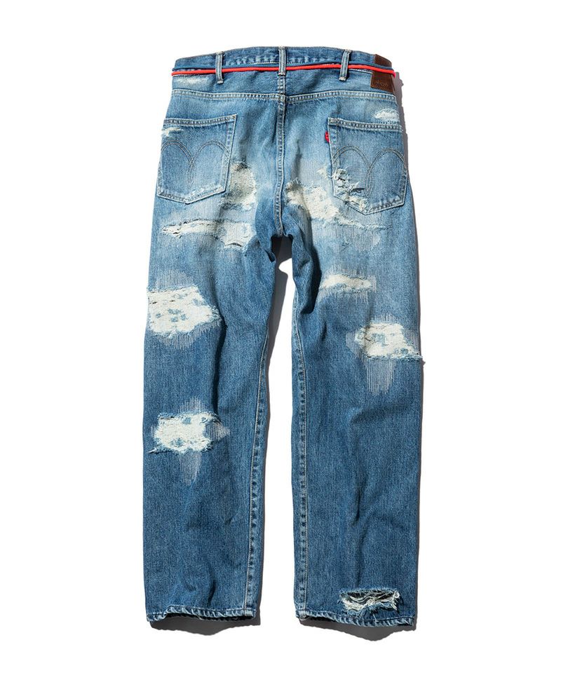 30%OFF【glamb(グラム)】Heavy Damage Wide Denim グランジワイドデニム(GB0123-P01) | CAMBIO  カンビオ