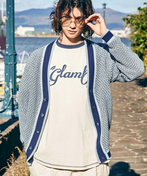 glamb(グラム)】Tuck Cardigan タックカーディガン(GB0123-KNT06