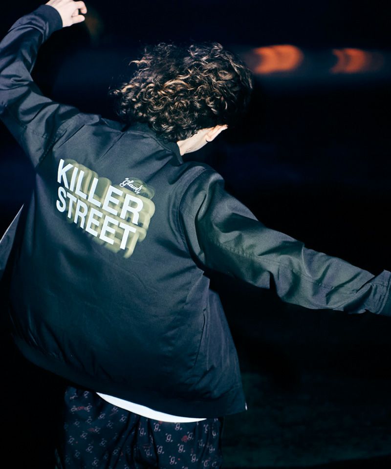 glamb(グラム)】Killer Street Stadium Jumper キラーストリート