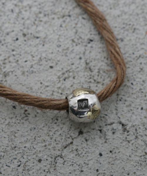 【VIVIFY(ビビファイ)】【予約販売ご注文から1ヶ月後出荷】Solid Silver Beads -small Ball w-gold シルバービーズ丸型-スモールサイズ(VFO-123)