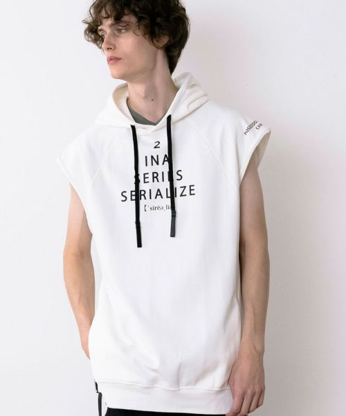 50%OFF【SERIALIZE(シリアライズ)】FRENCH SLEEVE PULL HOODIE