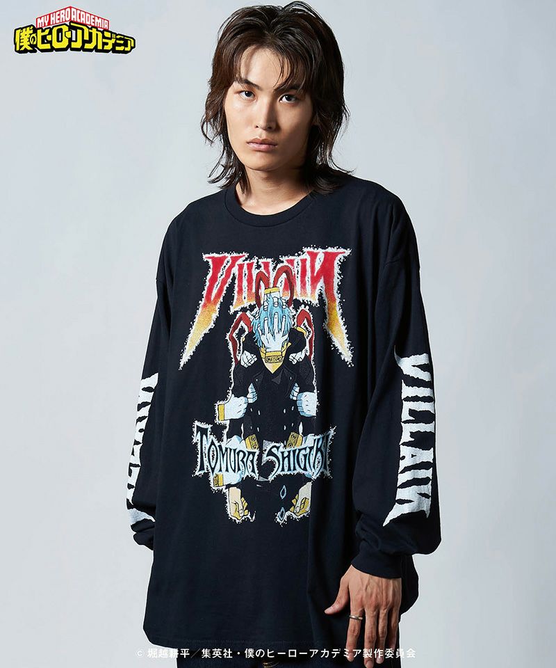 glamb(グラム)】Tomura Shigaraki Long Sleeves T トムラシガラキ