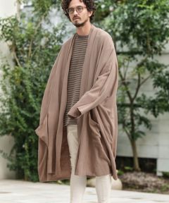 【CAMBIO(カンビオ)】KIMONO Like Long Sleeve Loose Gown