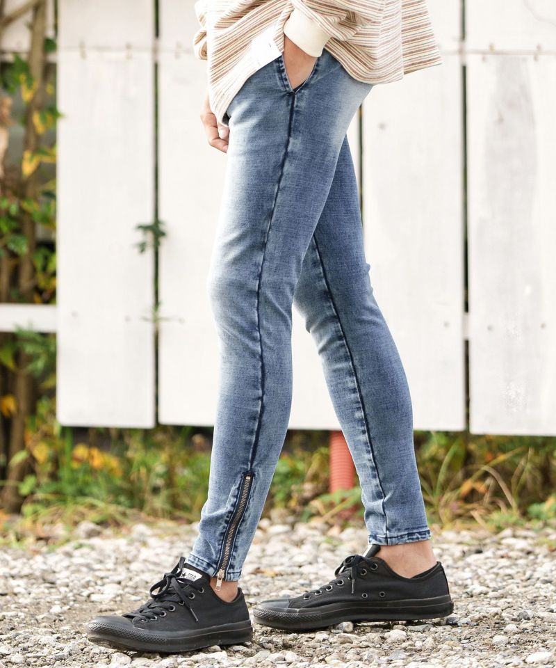 30%OFF【CAMBIO(カンビオ)】Tight Fit Jog Denim Pants デニムパンツ