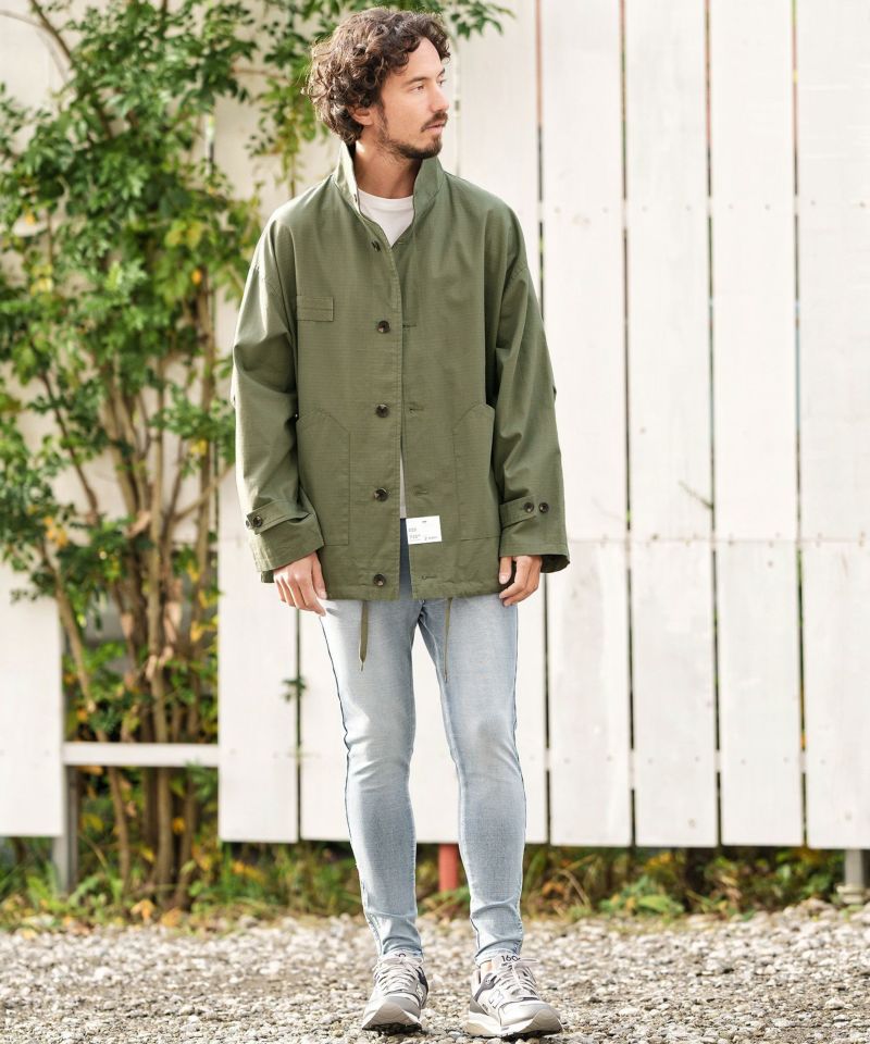 CAMBIO(カンビオ)】Over Sized Military Spring Jacket ジャケット(PF