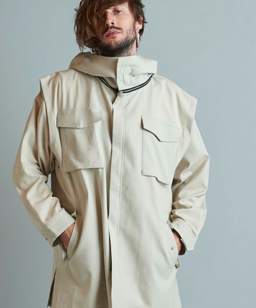 50%OFF【CAMBIO(カンビオ)】 PCU LEVEL 7 Type Monster Parka 