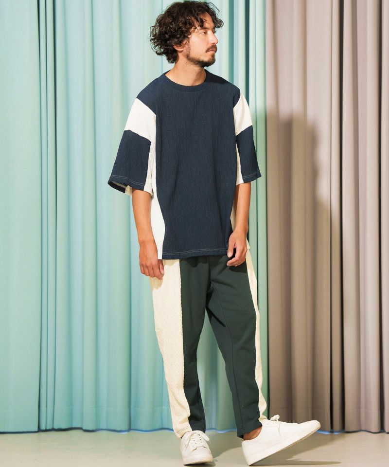 30%OFF【ANGENEHM(アンゲネーム)】Wrinkle Flip Cut sew (MADE IN