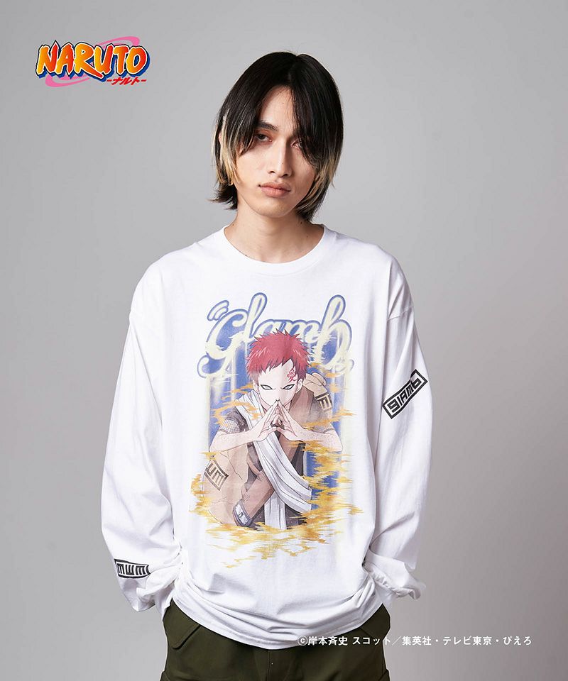 glamb(グラム)】Gaara Long Sleeves T ガアラロングスリーブT(GB0123