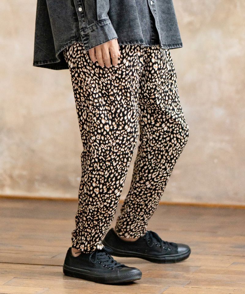 CAMBIO(カンビオ)】Leopard Relax Pants パンツ(S82423cmb) | CAMBIO