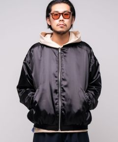 EFFECTEN(エフェクテン)】marble reversible blouson ブルゾン(efcp-25