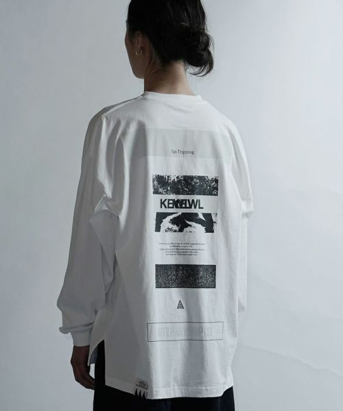 felkod(フィルコッド)】Dry Touch Concept Print Long Sleeve Tee