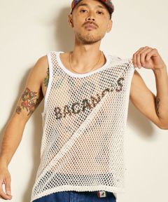 BACANCES(バカンス)】BC FISHNET TANKTOP タンクトップ(BC-012306