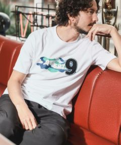 50%OFF【QWERTY(クワーティー)】CAMOLOGO SS T-SHIRTS Tシャツ(BC10004