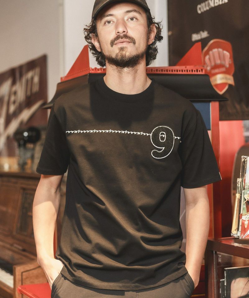 30%OFF【QWERTY(クワーティー)】CROSS Q WAVE SS T-SHIRTS Tシャツ