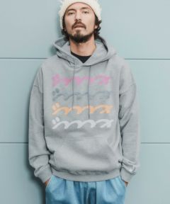 50%OFF【QWERTY(クワーティー)】CROSS Q WAVE SWEAT PARKER パーカー