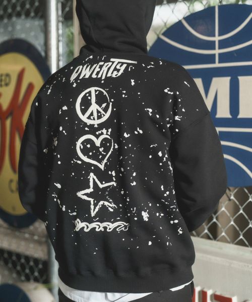 CAMBIO(カンビオ)】Spray Art Print Pull Parka パーカー(CAM22AW-042