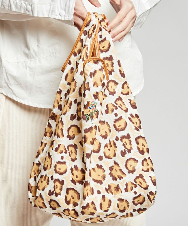 Leopard print tote online bag topshop