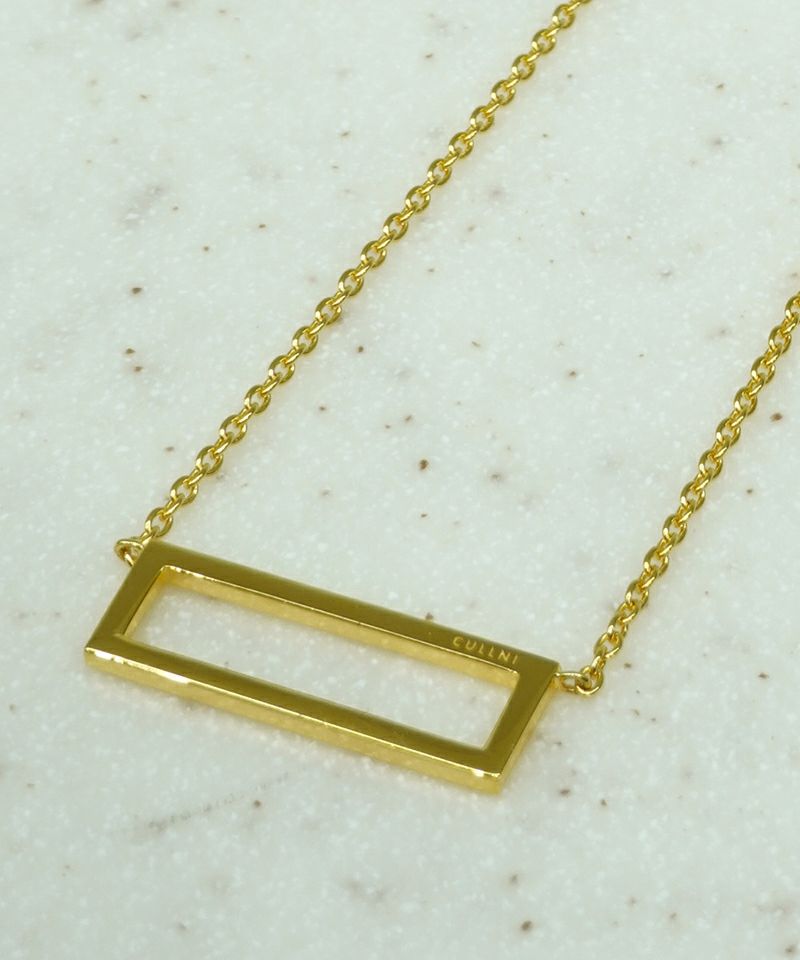 CULLNI(クルニ)】Rectangle Top Necklace ネックレス(JW-014) | CAMBIO