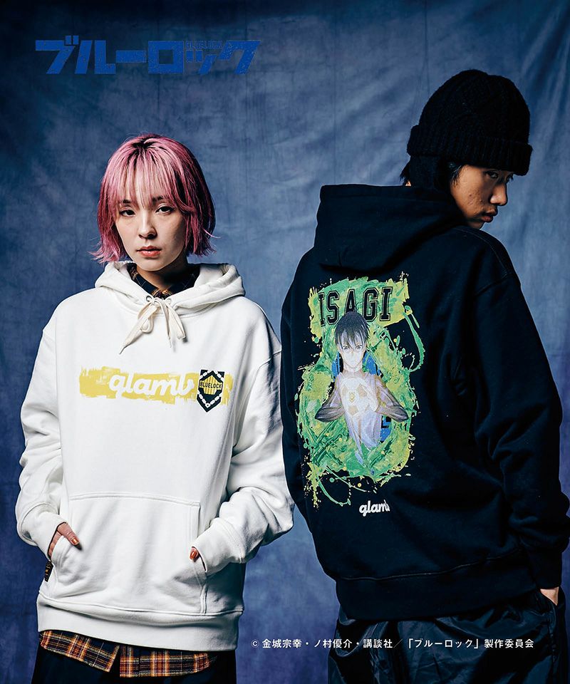 glamb(グラム)】Bachira Meguru Hoodie バチラメグルフーディ(GB0123