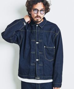 Magine(マージン)】12oz CRUNCH DENIM BIG G-JKT デニムジャケット