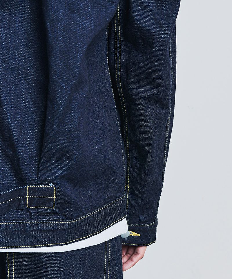 Magine(マージン)】12oz CRUNCH DENIM BIG G-JKT デニムジャケット 