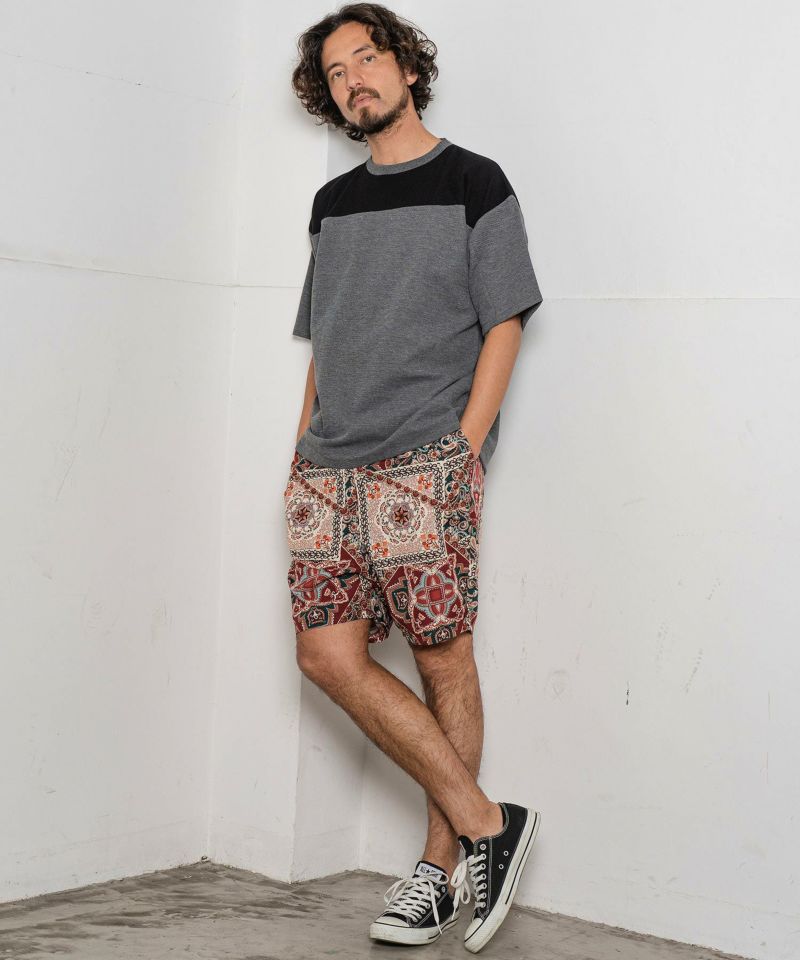 30%OFF【Magine(マージン)】 PAISLEY PATTERN SHORT PANTS ショート